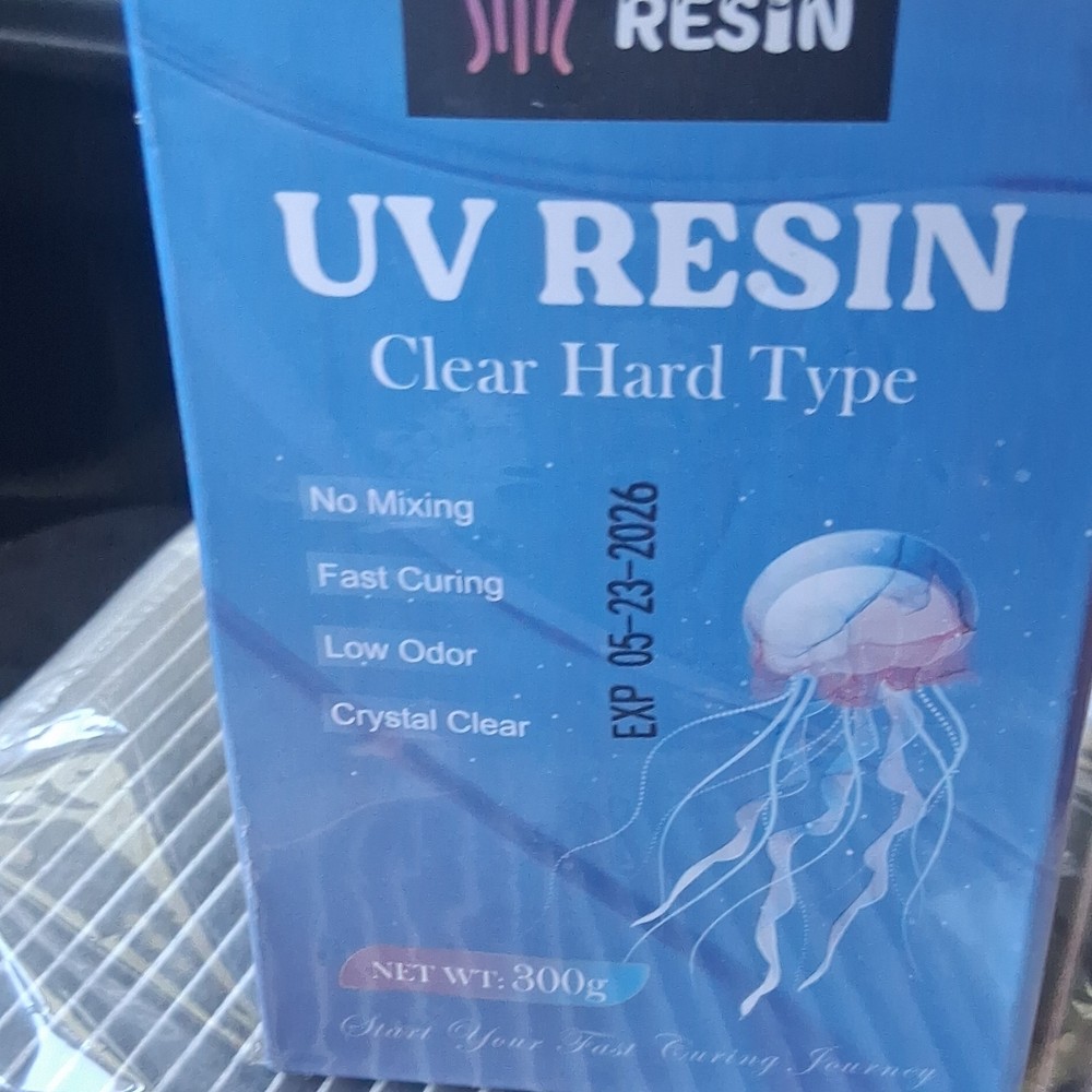UV Resin Clear Hard Type 300g Fast Curing Crystal Clear