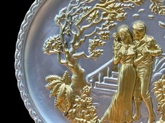 Couples Decorative Plate Mold For Resin