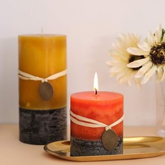 6 Pieces Cylinder Silicone Candle Molds Pillar Candle Silicone Molds Resin Ca…