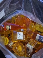 RC Accessories Liquor Resin Bottles 130pcs Random Types
