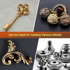 5.5LB 400 Mesh Fine Casting Clay Kit for Metal Jewelry – Detailed Replicas, P…