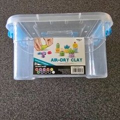 Air To Clay Reusable Empty Storage Box Holds 16 Clay Medium USA Seller