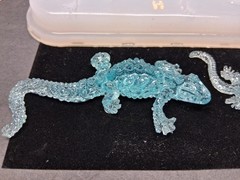 Handmade Two Lizard diamond pendants H mold-MOLD ONLY-