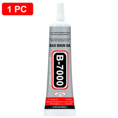 B7000 Glue Clear for Rhinestones, 4pcs 15mL Strong Adhesive B-7000 Jewelry Be…