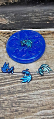 Handmade mini fish mold. 6 fish. No resin fish included just mold For Resin