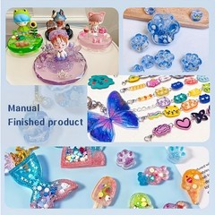300g Upgraded Formula Crystal Clear Hard UV Resin Ultraviolet Fast transpancy