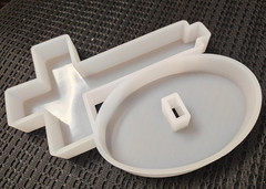 【300+ Design Optional】 Cross with Base Resin Silicone Large-Cross Mold for DIY