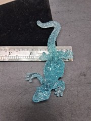 Handmade Two Lizard diamond pendants H mold-MOLD ONLY-