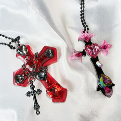 Cross Resin Mold, Silicone Cross Molds Kit Set for Keychain Bracelet Earrings Ne