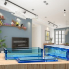 Silicone Resin Mold Desk Storage Organizer Making Epoxy Casting Mould Craft Tool
