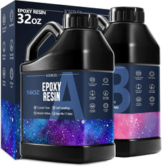 Epoxy Resin 32OZ – Crystal Clear Epoxy Resin Kit – No Yellowing No Bubble Castin