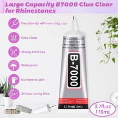 110 mL B7000 Glue Clear for Rhinestones Crafts, 3.7 fl oz B-7000 Jewelry Bead