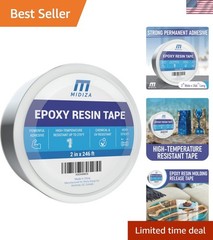 Ultimate Crafting Solution – 2″ x 246 ft Transparent Silicone Epoxy Release Tape