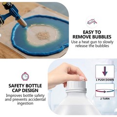Epoxy Resin 1 Gallon Kit, Crystal Clear Epoxy Resin High Gloss, Easy Mix 1:1 …