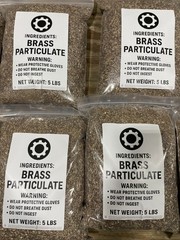 5 lb Brass Shavings MATTE FINISH – Shavings Art, Casting, Crafts & Resin