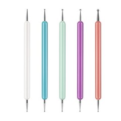 5 Pcs Pattern Tracing Stylus, Ball Embossing Stylus for Transfer Multicolor
