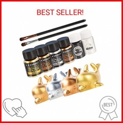 LEOBRO Metallic Mica Powder for Resin, Epoxy Resin Color Pigment, Pigment Powder