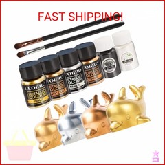LEOBRO Metallic Mica Powder for Resin, Epoxy Resin Color Pigment, Pigment Powder