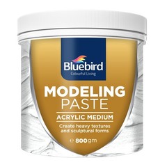Thick Modeling Paste White 28.2 Oz / 800gm – High Density, Acrylic Medium for…