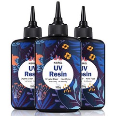 UV Resin 300g – Upgraded UV Resin Kit Hard Type Crystal Clear Ultraviolet Curing