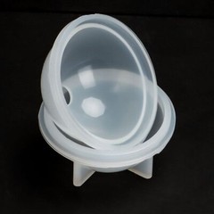5/10Pcs Silicone Resin Casting Mold DIY Round Epoxy Mould Craft Making Tool Kit