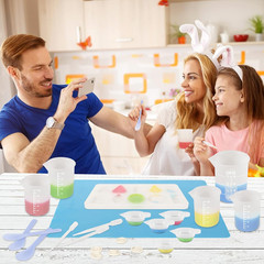 Silicone Measuring Cups for Resin, Resin Supplies with 250&100Ml