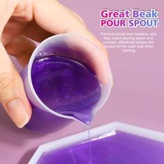 24 Pcs 100ml Resin Measuring Cups With 35pcs Mixing Sticks Graduated Epoxy Resin