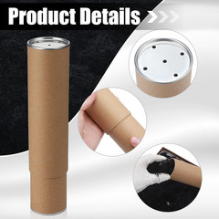 Geyee Flocking Powder Kit Include 16 Oz Black Flocking Fibers Mini Flocker Brush