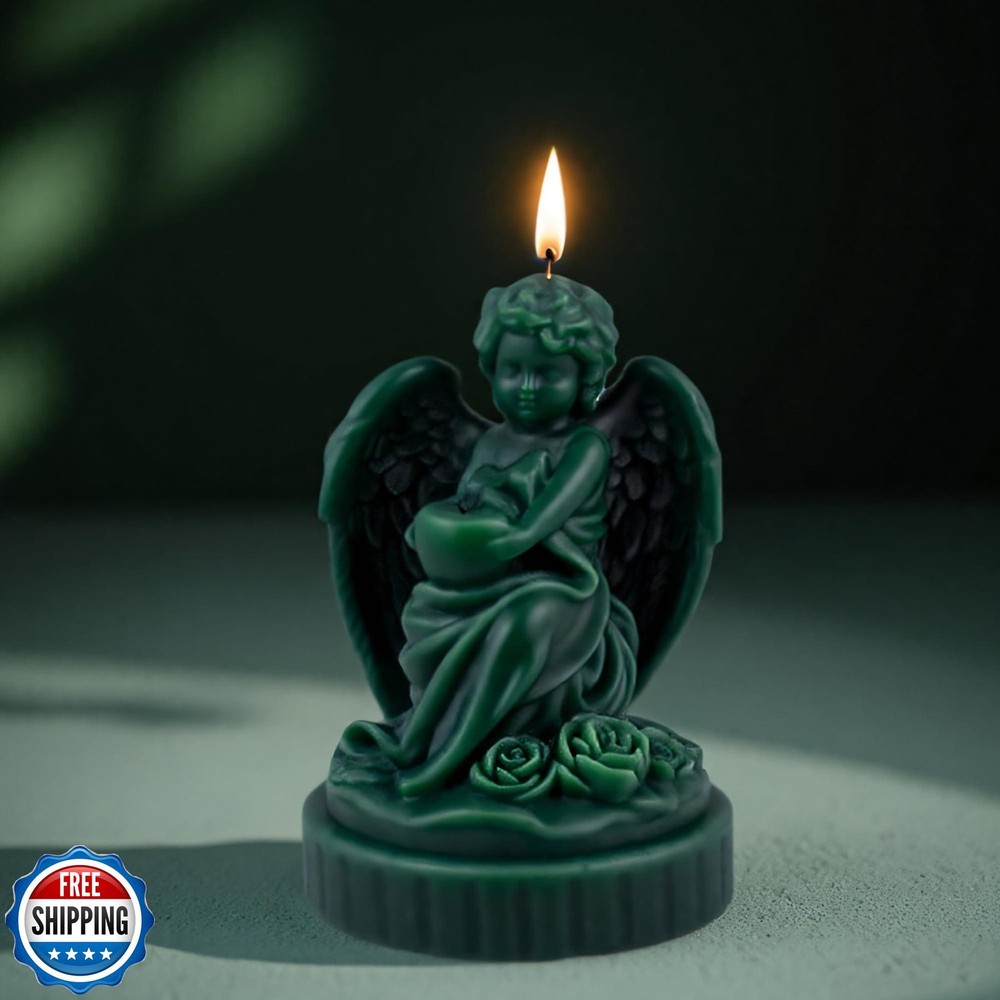 Baby Wing Angel Cylinder Molds Silicone Wave Spiral Candle Mold – Silicone Re