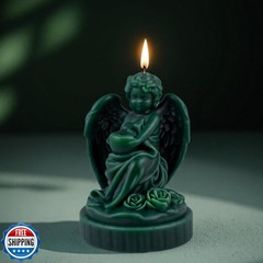Baby Wing Angel Cylinder Molds Silicone Wave Spiral Candle Mold – Silicone Re
