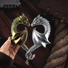 3D Crystal Dragon Silicone Mold – Heart Gemstone Dragon Resin Mold for Epoxy/…