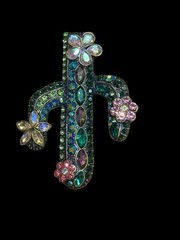 Handmade Crystal Cactus Mold For Resin