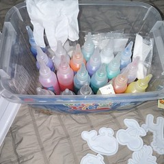 DANI Water Elf Kit Craft Resin Molds Supplies Set Animal Shapes Multicolor