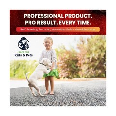 Self Leveling Epoxy Resin Kit – ANE Garage Floor Epoxy Kit Spreads Seamles