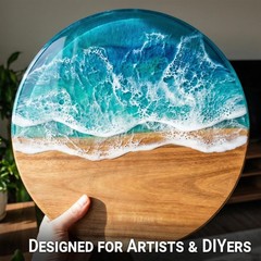 Heat Resistant Epoxy Resin High Temp Coating for Countertops Crafts Tumblers