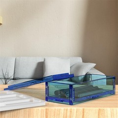 Silicone Resin Mold Desk Storage Organizer Making Epoxy Casting Mould Craft Tool