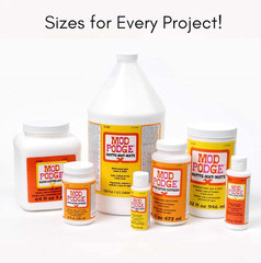Mod Podge Matte Sealer, Glue & Finish: All-in-One Craft Solution- Quick Dry