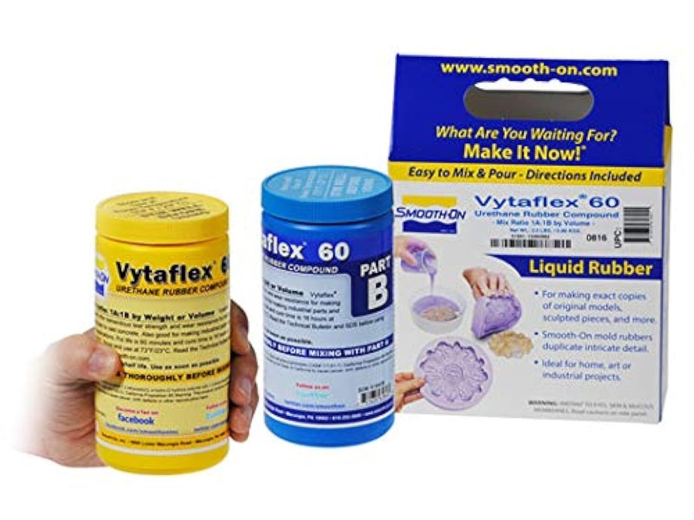 VytaFlex 60 Liquid Urethane Rubber – 1 Pint Flexible Mold Material