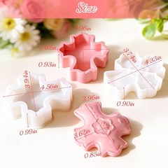 Cross Box Resin Mold, Resin Cross Box Mold with Lid, Vintage Fancy Cross Sili…