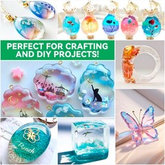IVITA UV Resin 100g/200g/300g Ultraviolet Clear Transparent Craft Jewelry Mold