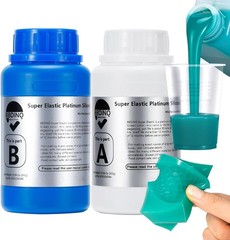 Silicone Mold Making Kit, Super Elastic Mold Making Silicone Rubber, Liquid S…