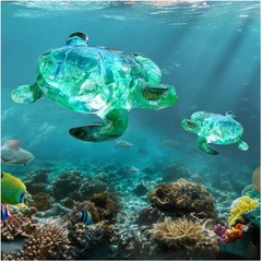 Large 3D Sea Turtle Resin Mold