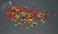 KITTIES GONE WILD – Multicolor metallic cat shape Glitter- Pixie Shapes-