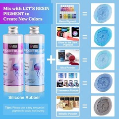 Premium Translucent Mold Making Silicone – Easy Mix, No Bubbles, 4H Cure