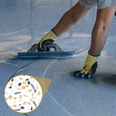 Decorative Color Chips for Epoxy Floors 2.8Kg MultiColor Garage Coating