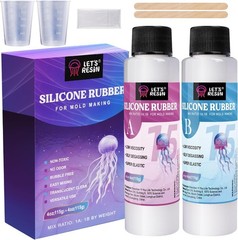 Silicone Mold Making Kit Liquid Rubber Clear Mold Maker For Resin Resin Molds