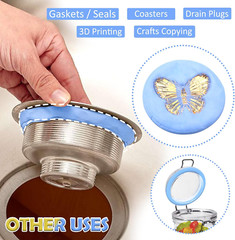 Silicone Putty – 2.5 Lb Flexible Silicone Mold Making Kit for Reusable Silicone