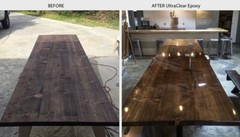 UltraClear Epoxy Resin | Table Top Epoxy | Bar Top Countertop Epoxy 1 Gallon Kit