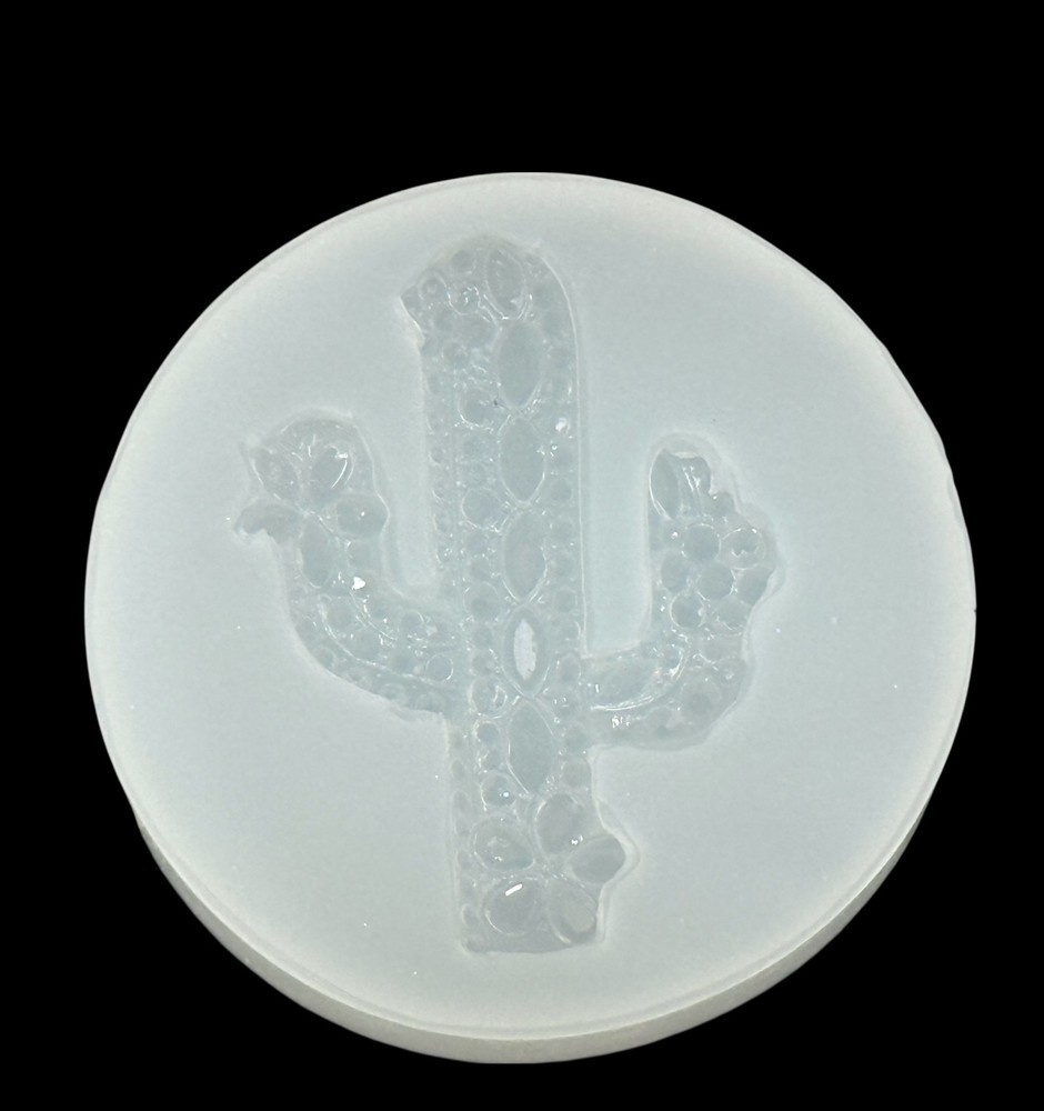Handmade Crystal Cactus Mold For Resin