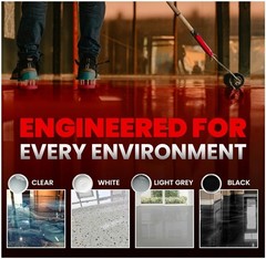Self Leveling Epoxy Resin Kit – ANE Garage Floor Epoxy Kit Spreads Seamlessly